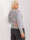gladki-sweter-plus-size-damski-z-kapturem-marka-p-m