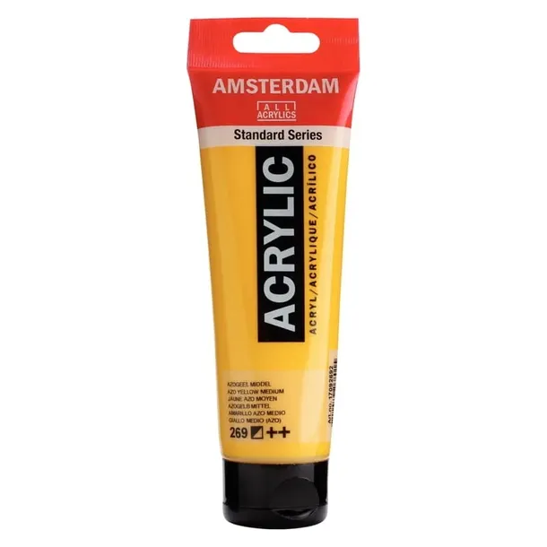 Farba akrylowa AMSTERDAM 120 ml (269 - Azo Yellow Medium)