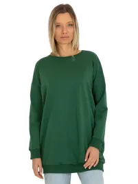 dluga-bluza-damska-wygodna-gladka-z-kieszeniami