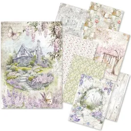 zestaw-papierow-ryzowy-a5-mixed-secret-garden-8-arkuszy-ciao-bella