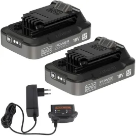 black-decker-2x-akumulator-18v-20ah-powerconnect-bdl2018s-ladowarka
