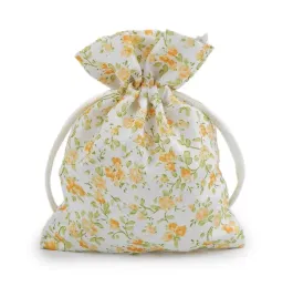 woreczek-podarunkowy-10x13-cm-kwiaty-zolty