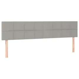 zaglowki-do-lozka-2-szt-jasnoszary-80x5x7