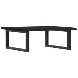 polka-scienna-pod-umywalke-stal-i-lite-drewno-debowe