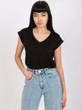 damski-t-shirt-basic-z-dekoltem-w-serek-top-rozmiar-m