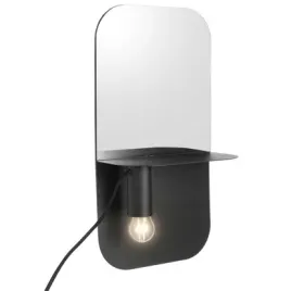 lampa-scienna-kinkiet-czarny-z-lustrem-i-polka-do-lazienki-loft-plate-xx