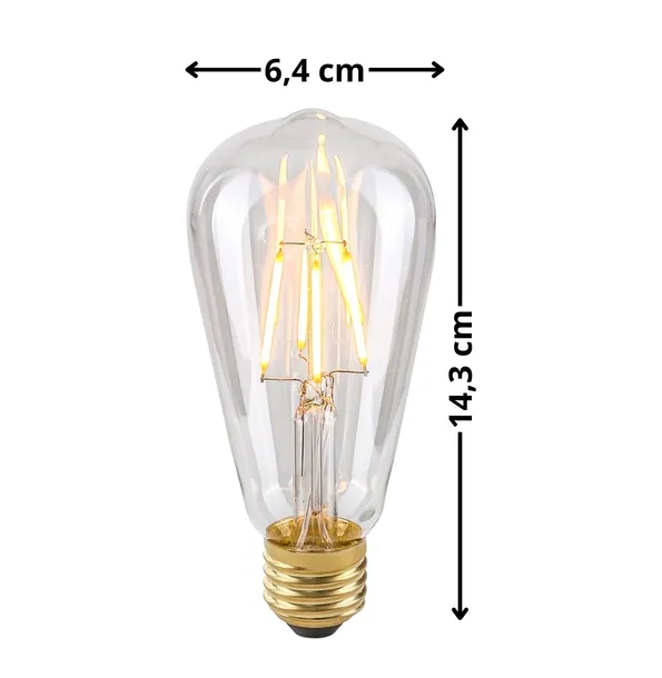 zarowka-e27-st64-clear-4w-2200k-moc-4-w
