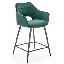 hoker-zielony-stolek-barowy-velvet-do-wyspy-kuchennej-baru-nowoczesny-h107