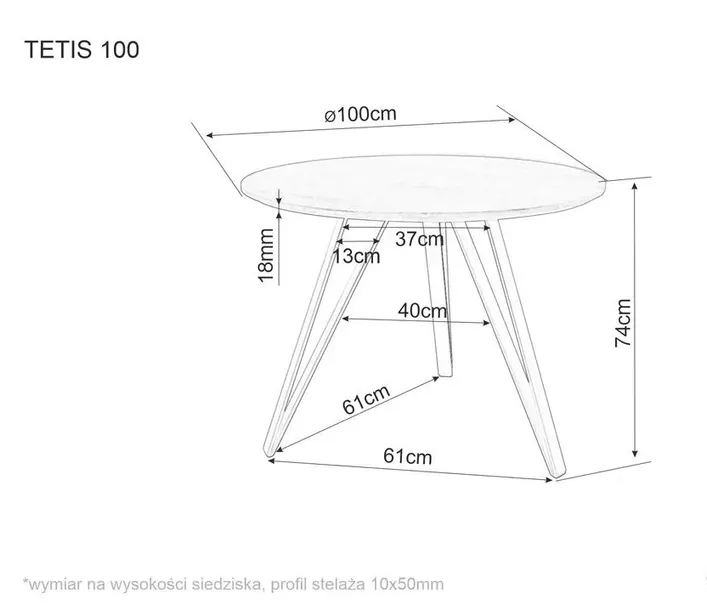 stol-okragly-tetis-100-cm-kolor-dab-ksztalt-blatu-okragly