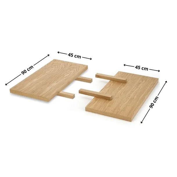 przedluzka-massive-3-45x90-cm-komplet-dab-naturalny-ksztalt-blatu-prostokatny