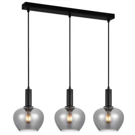 lampa-sufitowa-wiszaca-czarna-do-salonu-biura-szklane-dymione-klosze-stabla