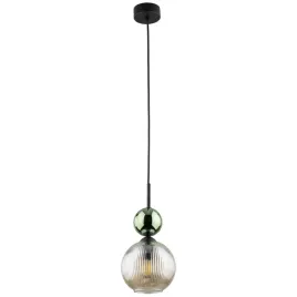 lampa-wiszaca-do-sypialni-salonu-szklo-ryflowane-bez-zielony-sophia