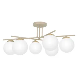 lampa-sufitowa-bezowa-nad-stol-wyspe-do-kuchni-jadalni-szklane-kule-savia