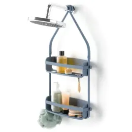 polka-organizer-wiszacy-pod-prysznic-na-kosmetyki-gabki-niebieski-flex