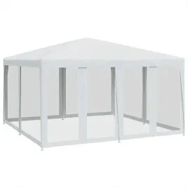 namiot-imprezowy-z-8-scianami-z-siatki-bialy-4x4-m-hdpe