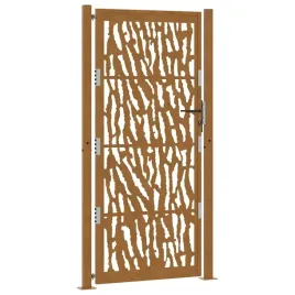 brama-ogrodowa-105x205-cm-stal-nierdzewna-wzor-sladu