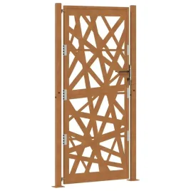 brama-ogrodowa-105x205-cm-stal-nierdzewna-lekka-konstrukcja
