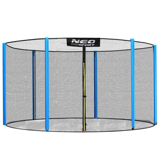 Siatka zewnętrzna do trampoliny ogrodowej 252cm/8ft 6słupków Neo-sport