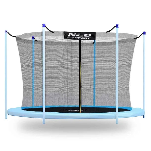 Siatka wewnętrzna do trampoliny ogrodowej 252cm 8FT 6 słupków Neo-Sport