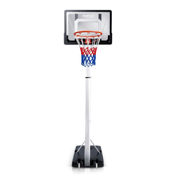 KOSZ DO KOSZYKÓWKI 150-260cm REGULOWANY WOLNOSTOJĄCY STABILNY Mobilny