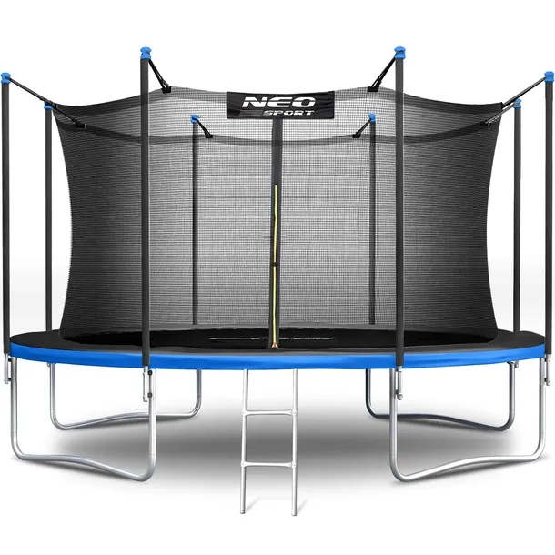 Trampolina ogrodowa dla dzieci z siatką wewnętrzną 435cm 14ft Neosport