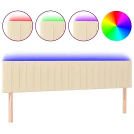 zaglowek-do-lozka-z-led-kremowy-200x5x78-88