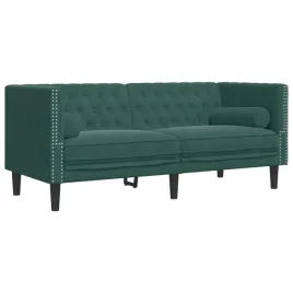 sofa-chesterfield-z-walkami-dwuosobowa-ciemnozielona-aksamit