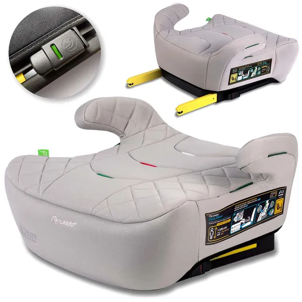 FOTELIK SAMOCHODOWY PODSTAWKA PODDUPNIK ISOFIX Louis I-SIZE 125-150CM