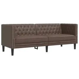 sofa-chesterfield-3-os-brazowa-tapicerowana-sztuczna-skora