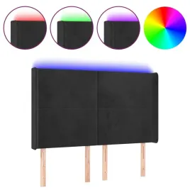 zaglowek-do-lozka-z-led-czarny-147x16x118-1