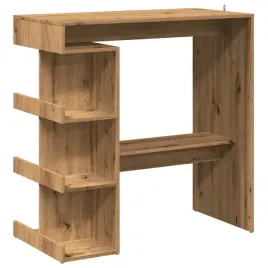 stolik-barowy-z-polkami-dab-artisan-100x48x1015-cm