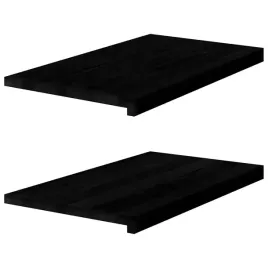 parapety-2-szt-ciemnobrazowy-70x40x2-cm-lite-drewno-debowe