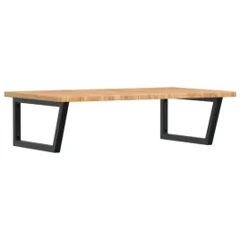 polka-scienna-pod-umywalke-stal-i-lite-drewno-debowe