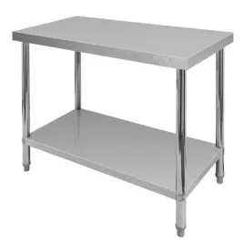 stol-ze-stali-nierdzewnej-centralny-z-polka-mega-m-x-standard-s-100-cm-g-60
