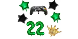 zestaw-balony-dla-gracza-game-pad-gaming-22-korona-dekoracje-urodzinowe
