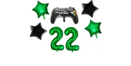 zestaw-balony-dla-gracza-game-pad-gaming-22-urodziny-dekoracje-impreza