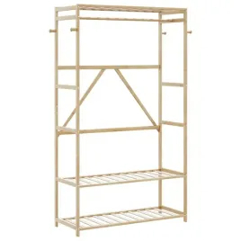 wieszak-na-ubrania-z-polkami-110x40x175-cm-bambusowy