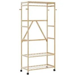 wieszak-na-ubrania-z-polkami-i-kolkami-90x40x1795-cm