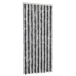 zaslona-przeciwko-owadom-szaro-czarna-56x200-cm