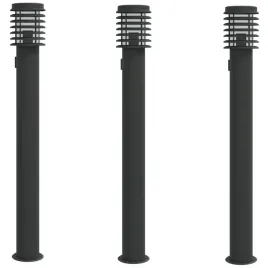 lampy-ogrodowe-na-slupku-z-gniazdkiem-3-szt-czarne-110-cm