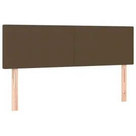 zaglowki-do-lozka-2-szt-ciemnobrazowe-72x5x78-88-cm-tkanina