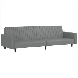 2-osobowa-sofa-szara-sztuczna-skora