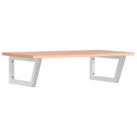 polka-scienna-pod-umywalke-stal-i-lite-drewno-debowe