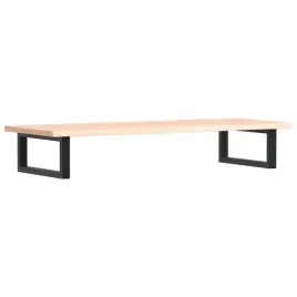 polka-scienna-pod-umywalke-stal-i-lite-drewno-debowe