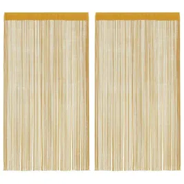 zaslony-sznurkowe-2-szt-zlote-140x250-cm