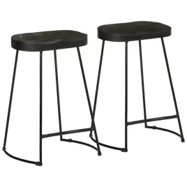 hokery-barowe-2-szt-czarny-45x40x62-cm-drewno-lite-mango