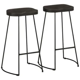 hokery-barowe-2-szt-czarny-45x40x78-cm-drewno-lite-mango