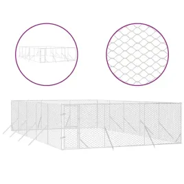 kojec-zewnetrzny-dla-psa-srebrny-6x10x2-m-stal-galwanizowana
