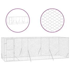 kojec-zewnetrzny-dla-psa-6x2x2-m-stal-galwanizowana