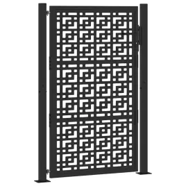 brama-ogrodowa-czarna-105x155-cm-stalowy-wzor-krz